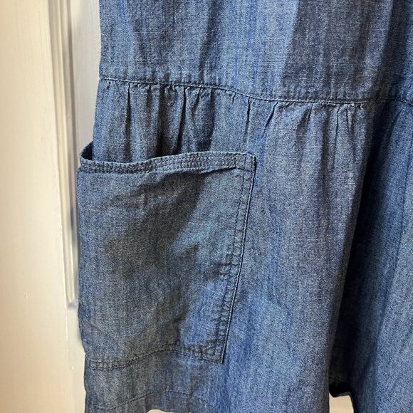 Chambray Tunic Top/Dress by Madewell size small - Picture 2 of 6